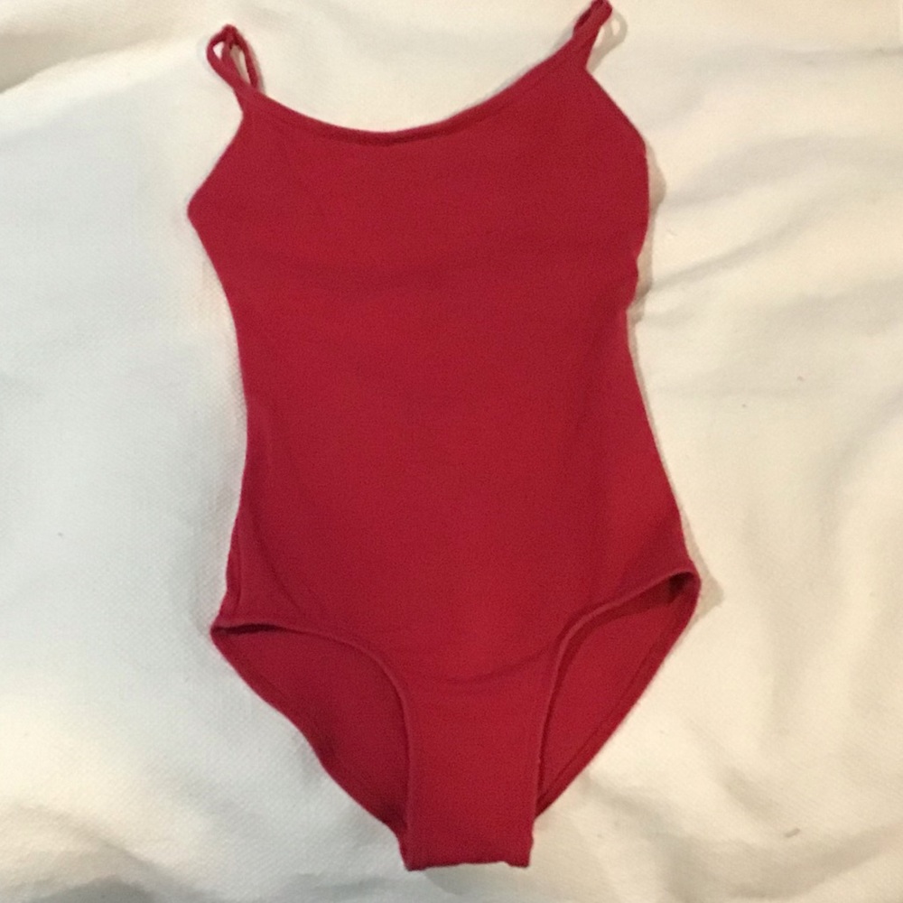 Child’s Red Theatrical leotard
